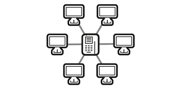 netztopologie stern