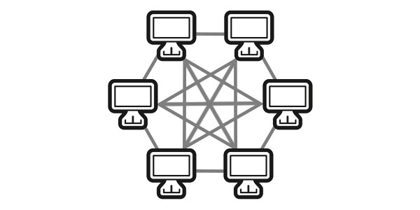 netztopologie vermascht