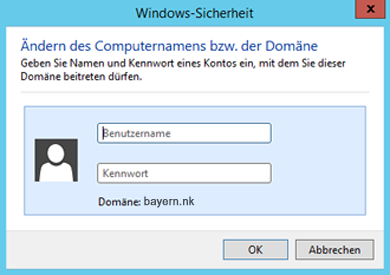 WinServ2012 Windows Sicherheit