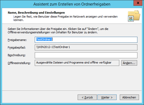 WinServ2012 - Assistent zum Erstellen von Ordnerfreigaben s3