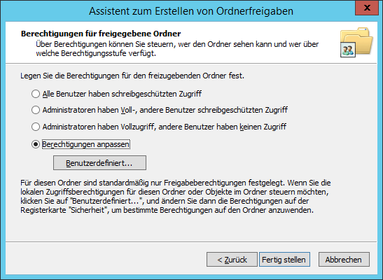 WinServ2012 - Assistent zum Erstellen von Ordnerfreigaben s4